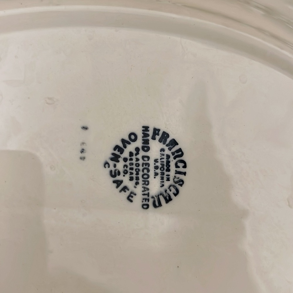 Franciscan Desert Rose 14” Oval Serving Platter Pre-Owned - Picture 6 of 6